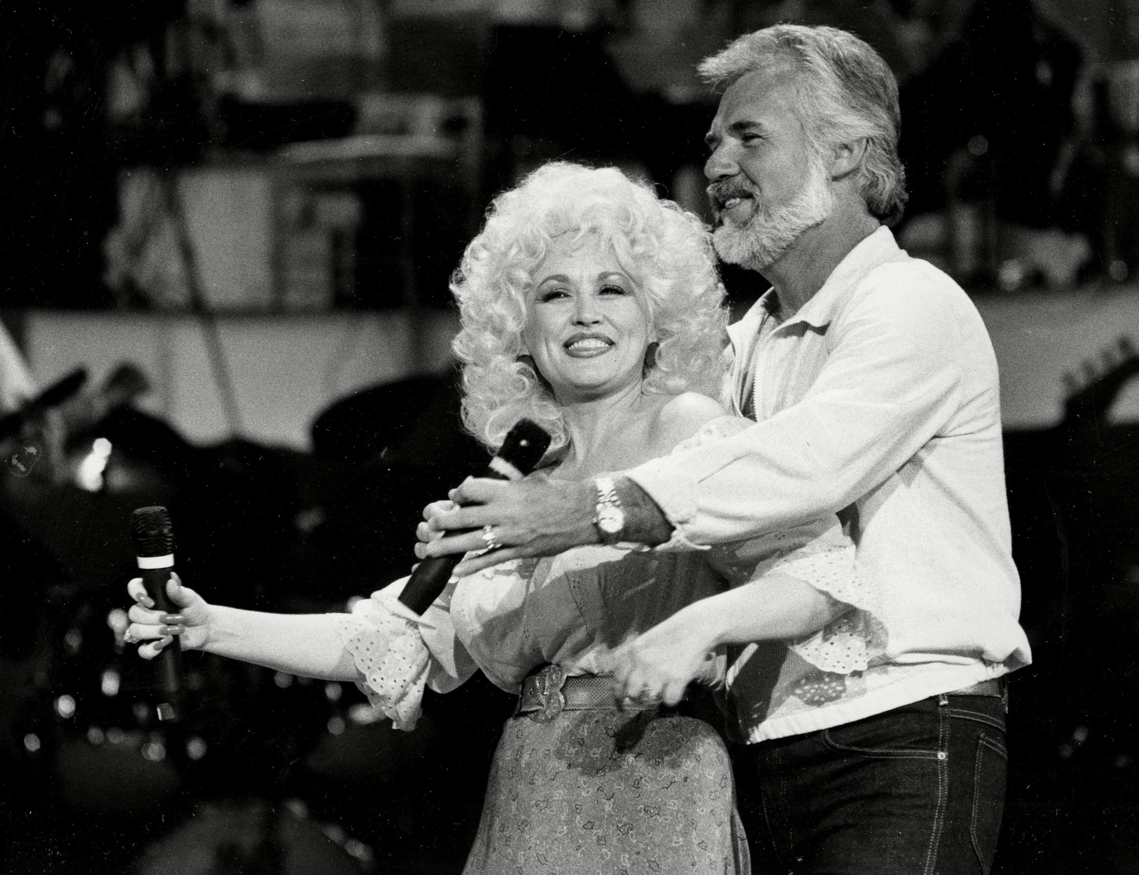 Dolly Parton and Kenny Rogers