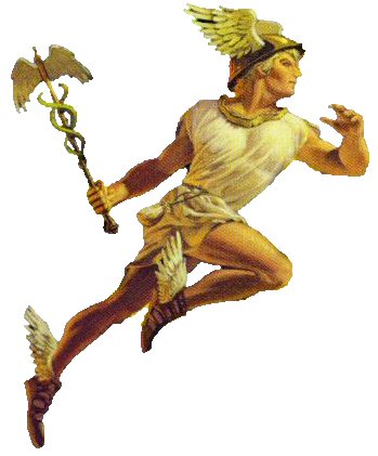 Mercurius / Hermes - God van de handel, reizigers en winst