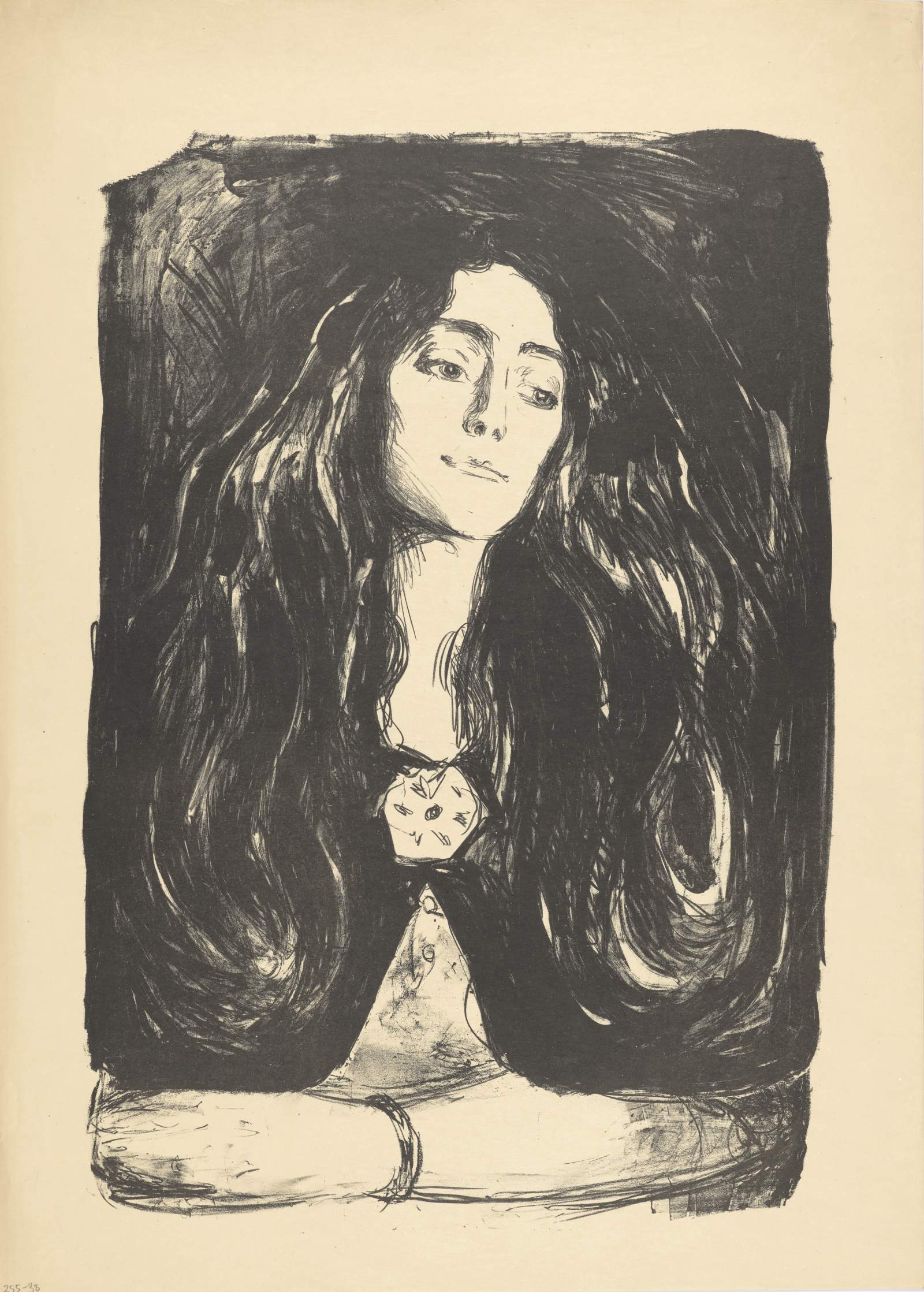 The Brooch - Edvard Munch